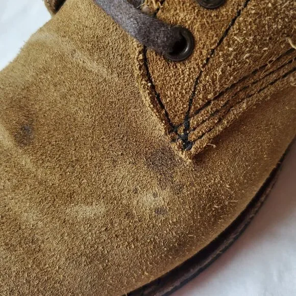 Red Wing 8062 Merchant Olive Mohave Roughout Suede Ankle Boots Brown Size 7.5 D